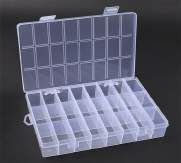 24 Grids Storage Box with Adjustable Dividers